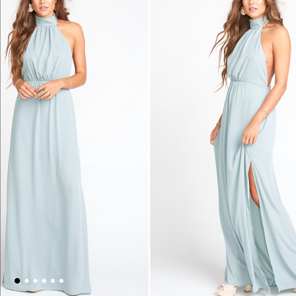 Show Me Your Mumu Halter Bridesmaid Dress